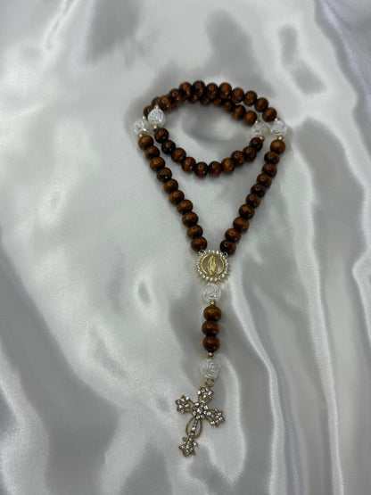 Chapelet traditionnel en bois