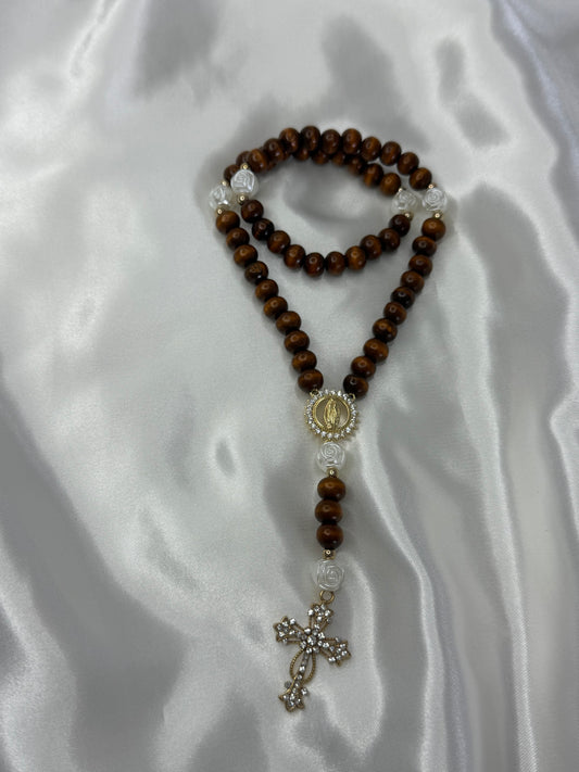 Chapelet traditionnel en bois