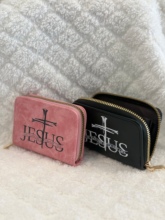 Porte-carte "Jésus – Le Chemin, la Vérité, la Vie"