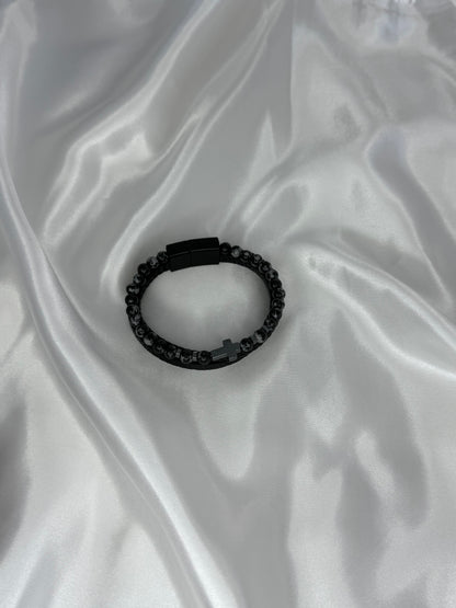 Bracelet homme “Force & Foi” – Pierre naturelle