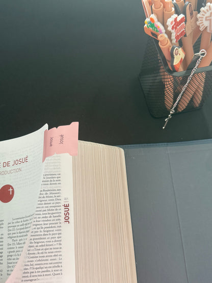 Onglets Bibliques Français – 75 pièces