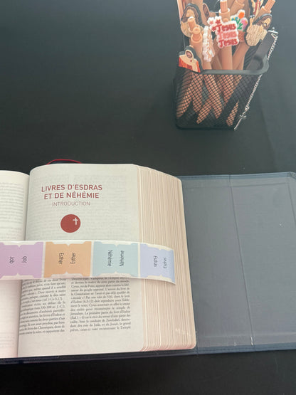 Onglets Bibliques Français – 75 pièces