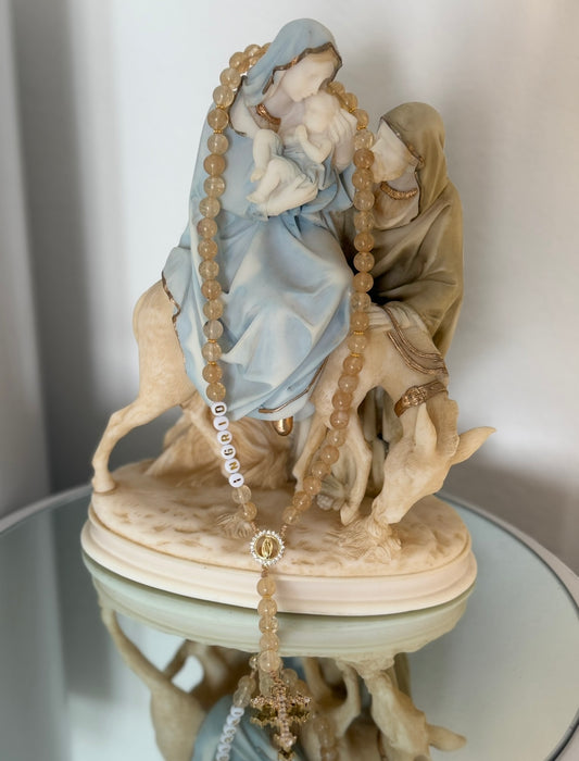 Chapelet en Citrine